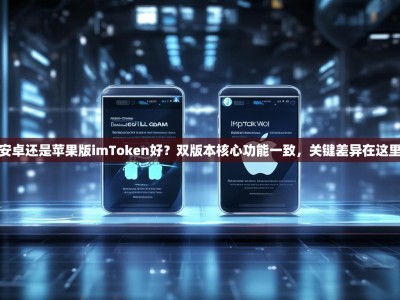安卓还是苹果版imToken好？双版本核心功能一致，关键差异在这里
