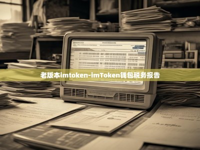 老版本imtoken-imToken钱包税务报告