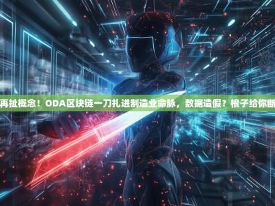 别再扯概念！ODA区块链一刀扎进制造业命脉，数据造假？根子给你断了