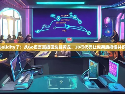 别死磕Solidity了！从Go语言直捣区块链黄龙，30行代码让你彻底搞懂共识和挖矿