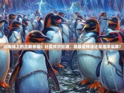 闪电链上的企鹅帝国：社区共识狂潮，是暴富神话还是泡沫深渊？