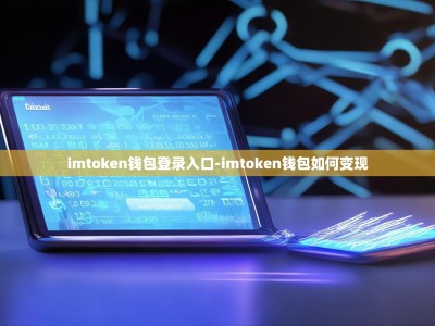 imtoken钱包登录入口-imtoken钱包如何变现