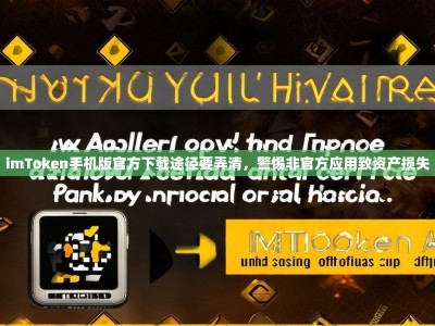 imToken手机版官方下载途径要弄清，警惕非官方应用致资产损失