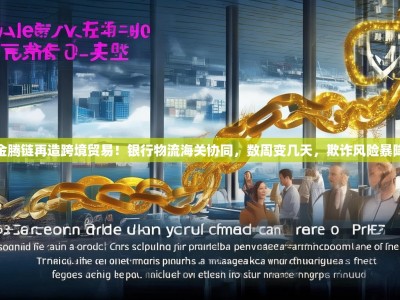 金腾链再造跨境贸易！银行物流海关协同，数周变几天，欺诈风险暴降