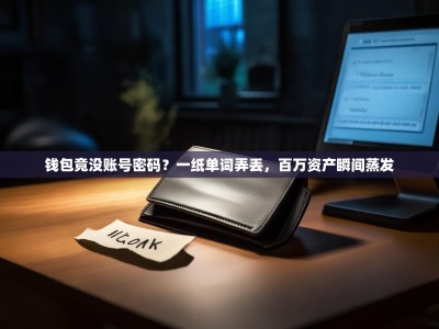 钱包竟没账号密码？一纸单词弄丢，百万资产瞬间蒸发