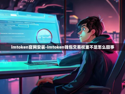 imtoken官网安装-imtoken钱包交易权重不足怎么回事