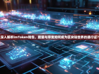 深入解析imToken钱包，能量与带宽如何成为区块链世界的通行证？