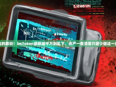 血的教训！imToken最新版千万别乱下，资产一夜清零只因少做这一步
