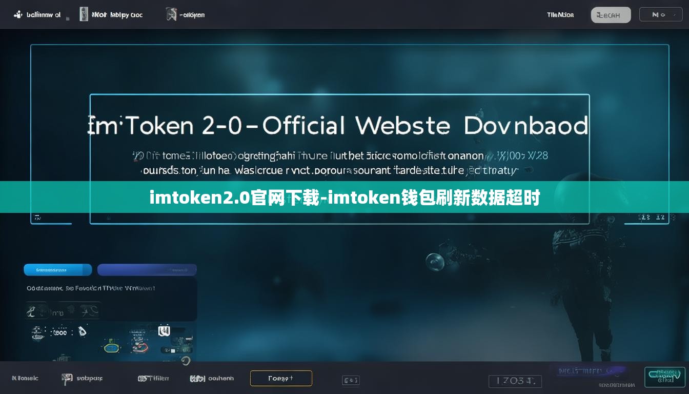 imtoken2.0官网下载-imtoken钱包刷新数据超时