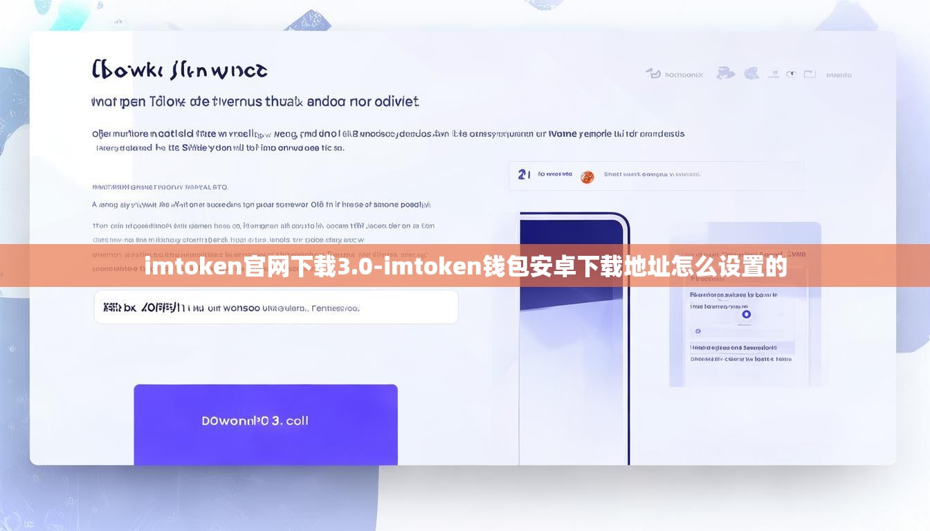 imtoken官网下载3.0-imtoken钱包安卓下载地址怎么设置的