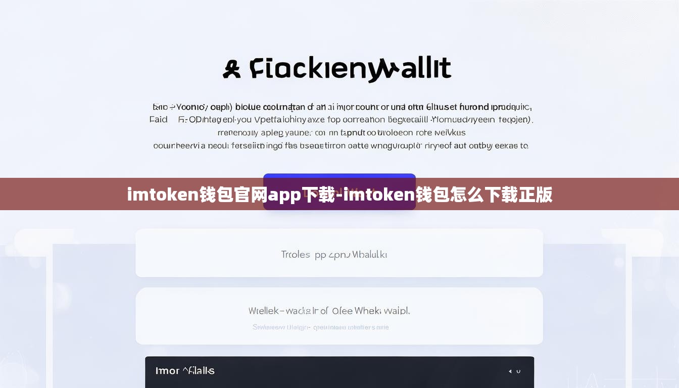 imtoken钱包官网app下载-imtoken钱包怎么下载正版