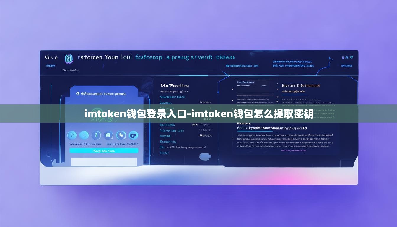 imtoken钱包登录入口-imtoken钱包怎么提取密钥