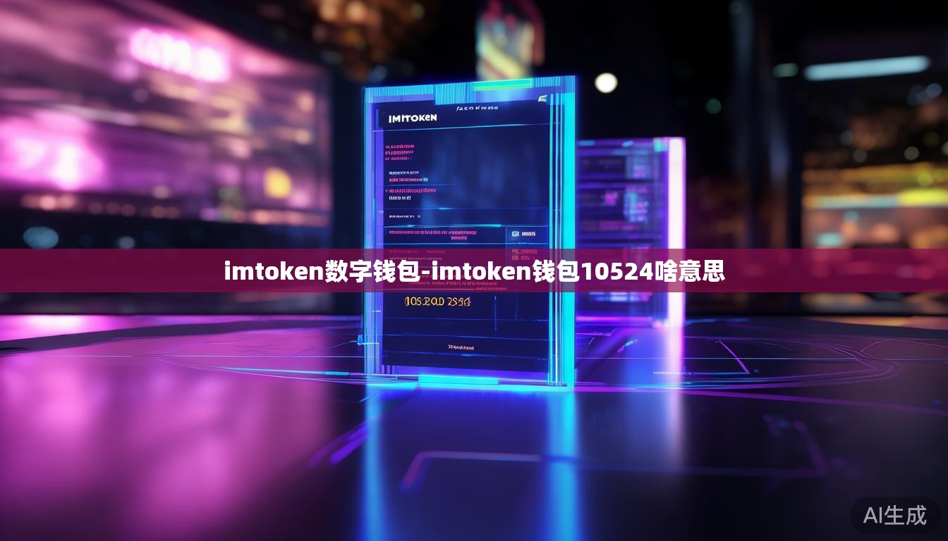 imtoken数字钱包-imtoken钱包10524啥意思