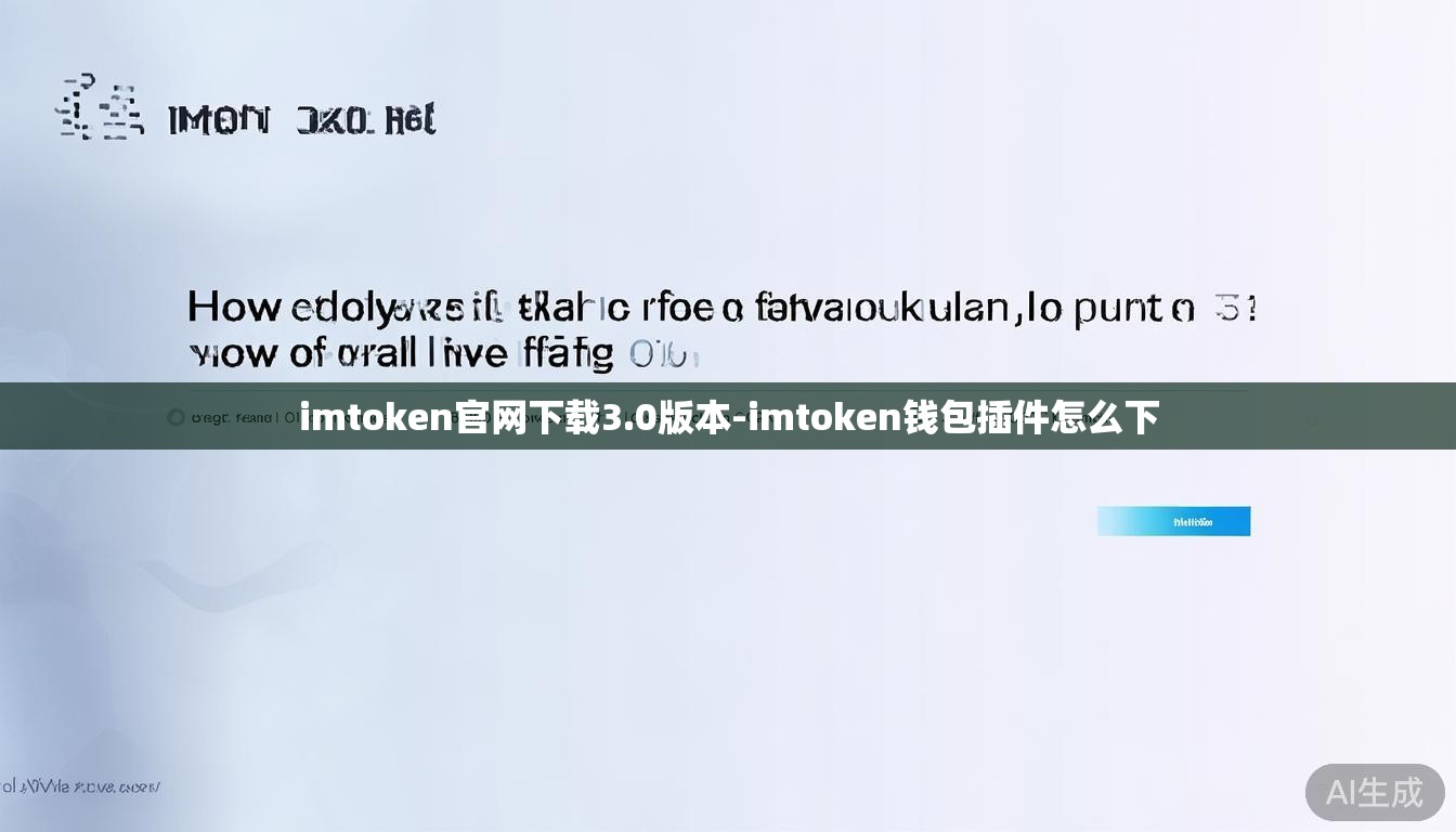 imtoken官网下载3.0版本-imtoken钱包插件怎么下