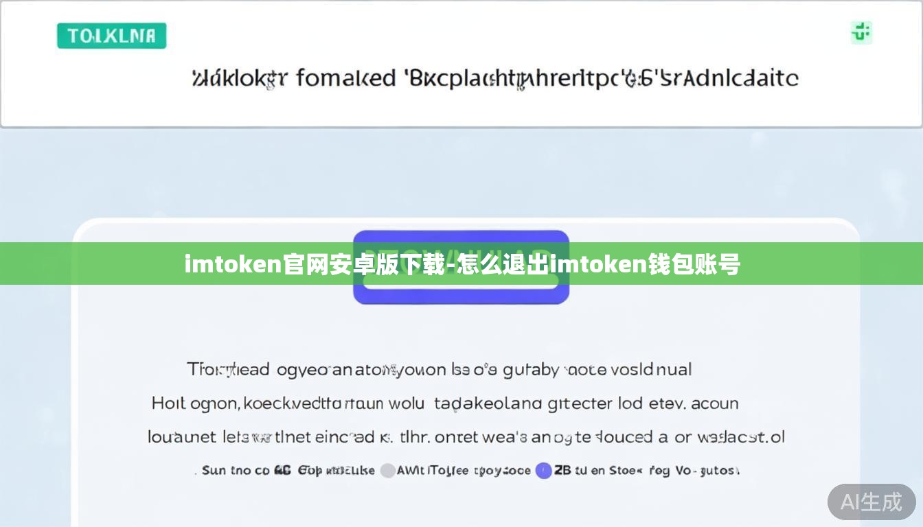 imtoken官网安卓版下载-怎么退出imtoken钱包账号