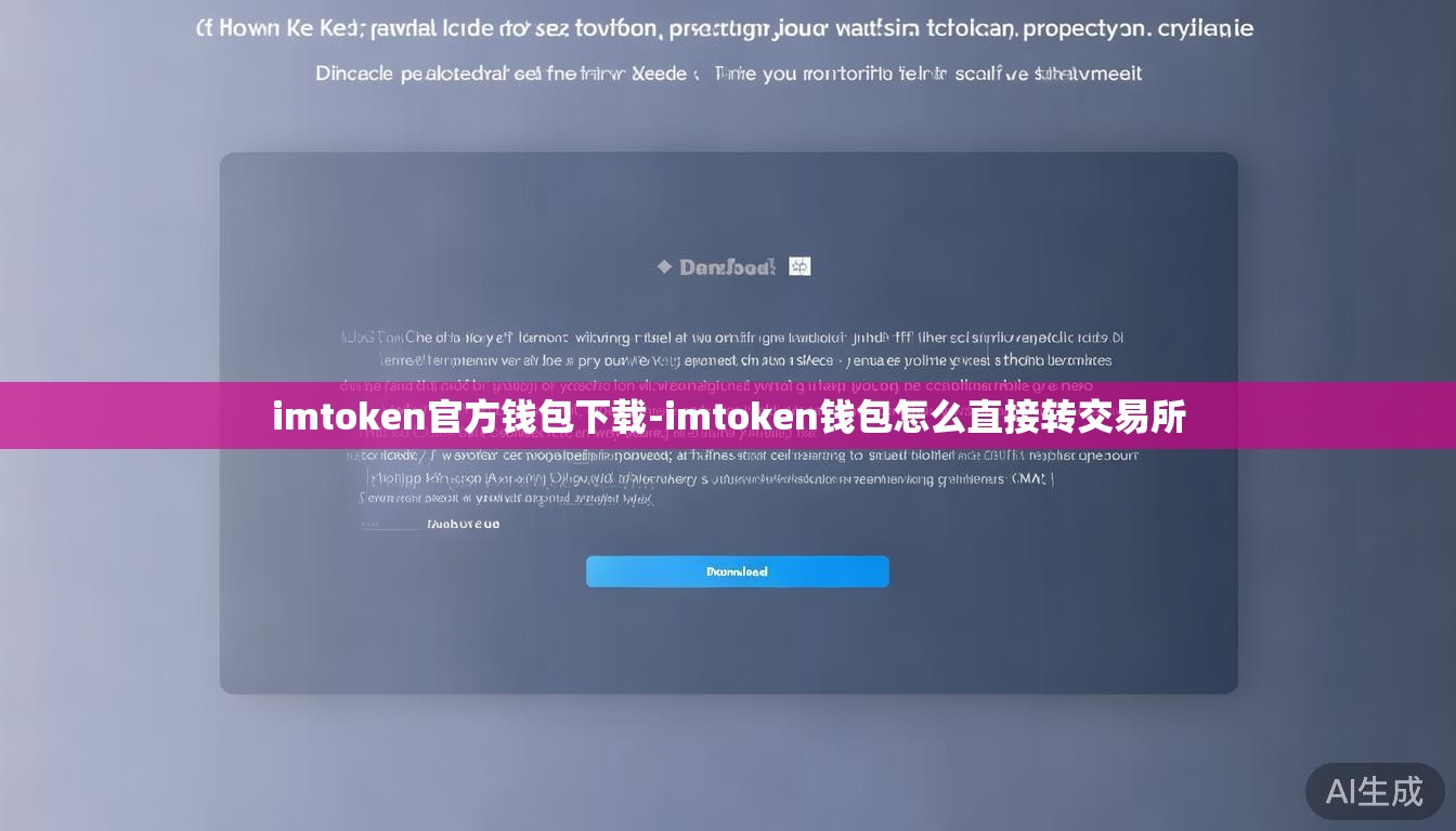 imtoken官方钱包下载-imtoken钱包怎么直接转交易所 imtoken官方钱包下载-imtoken钱包怎么直接转交易所
