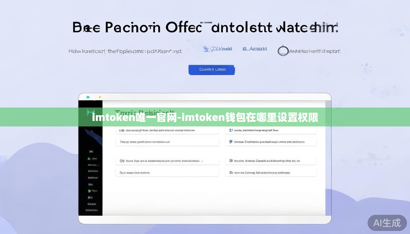 imtoken唯一官网-imtoken钱包在哪里设置权限