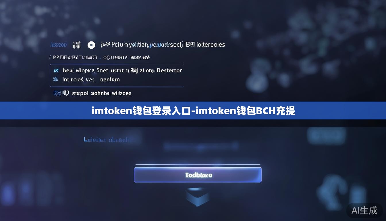 imtoken钱包登录入口-imtoken钱包BCH充提