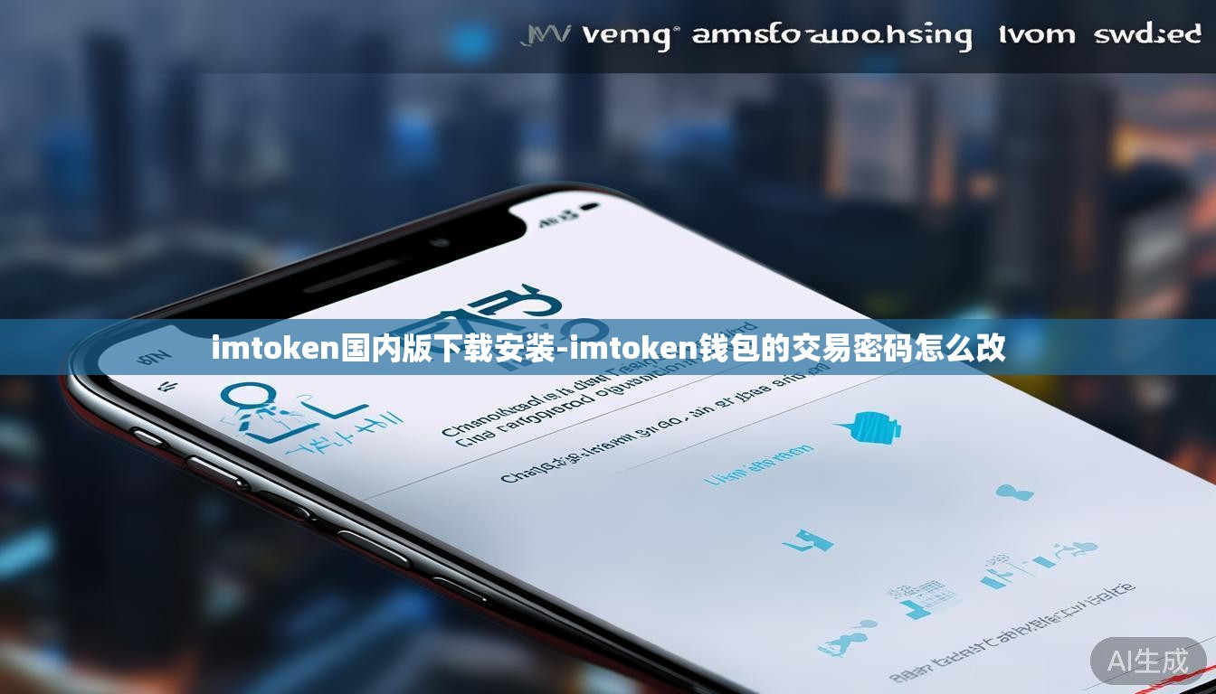 imtoken国内版下载安装-imtoken钱包的交易密码怎么改