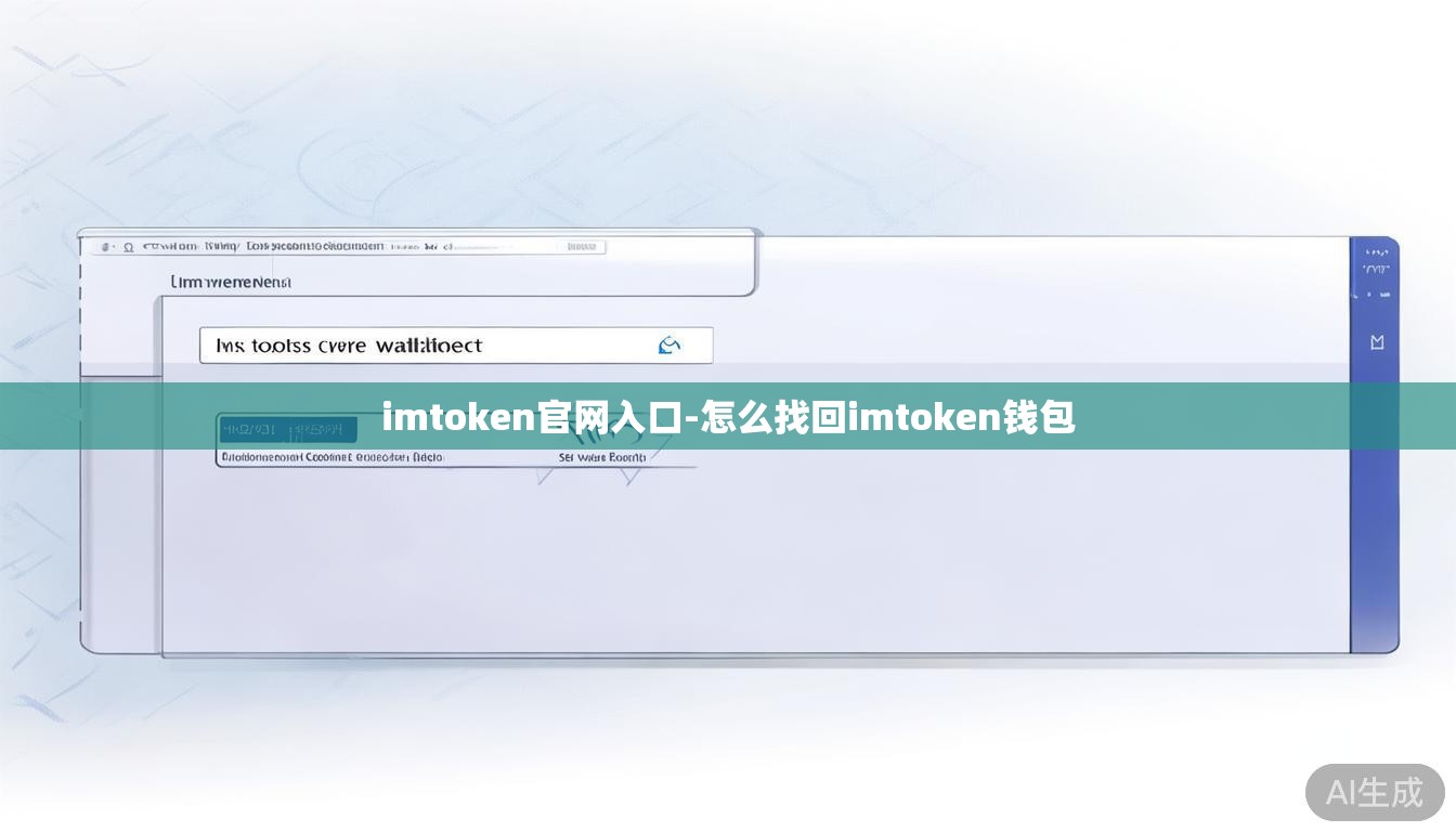 imtoken官网入口-怎么找回imtoken钱包