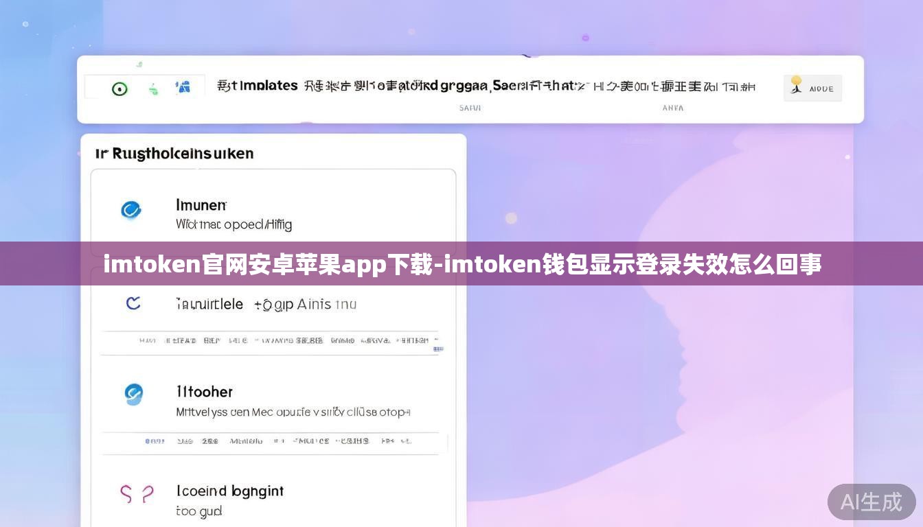 imtoken官网安卓苹果app下载-imtoken钱包显示登录失效怎么回事