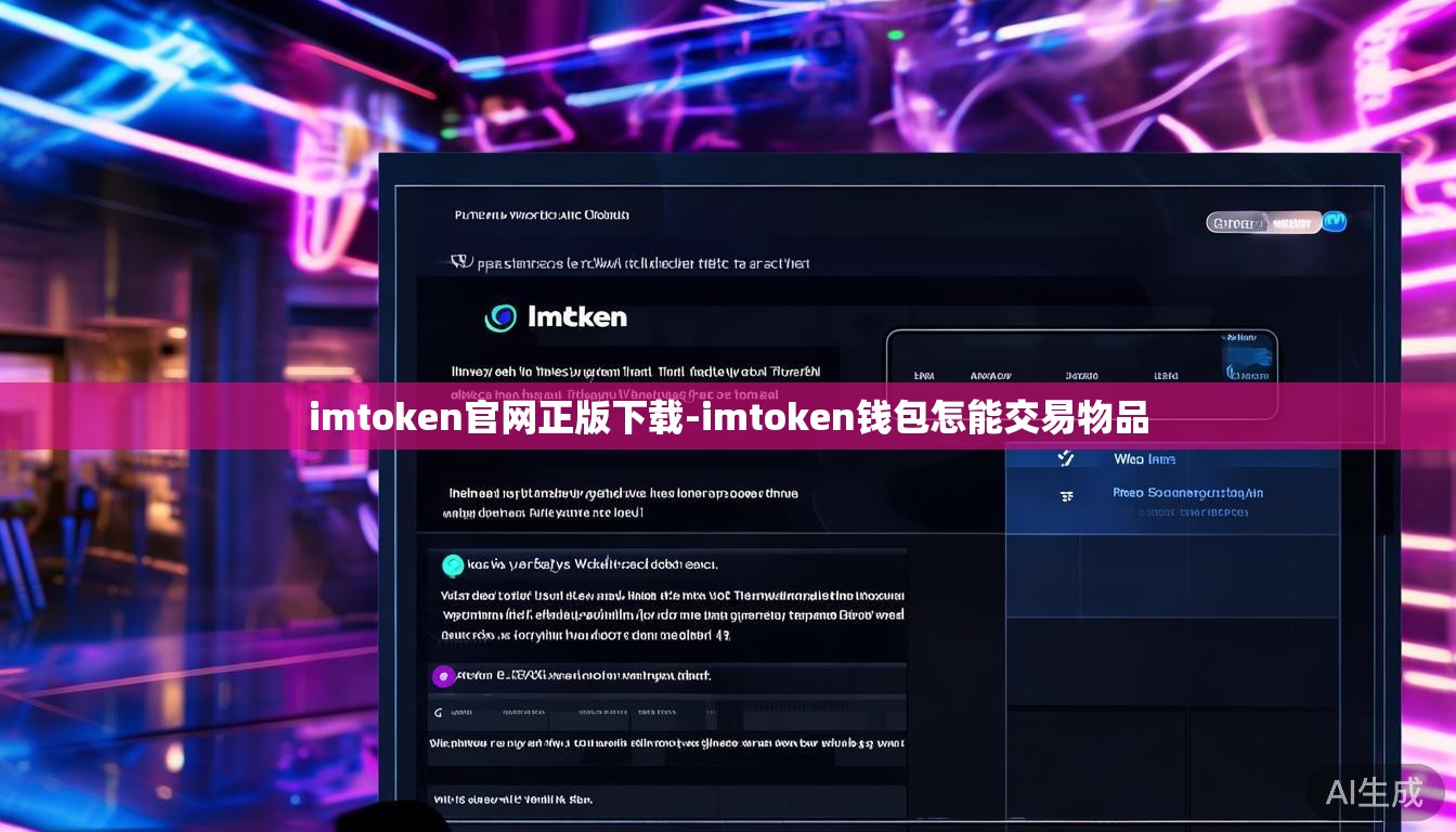 imtoken官网正版下载-imtoken钱包怎能交易物品