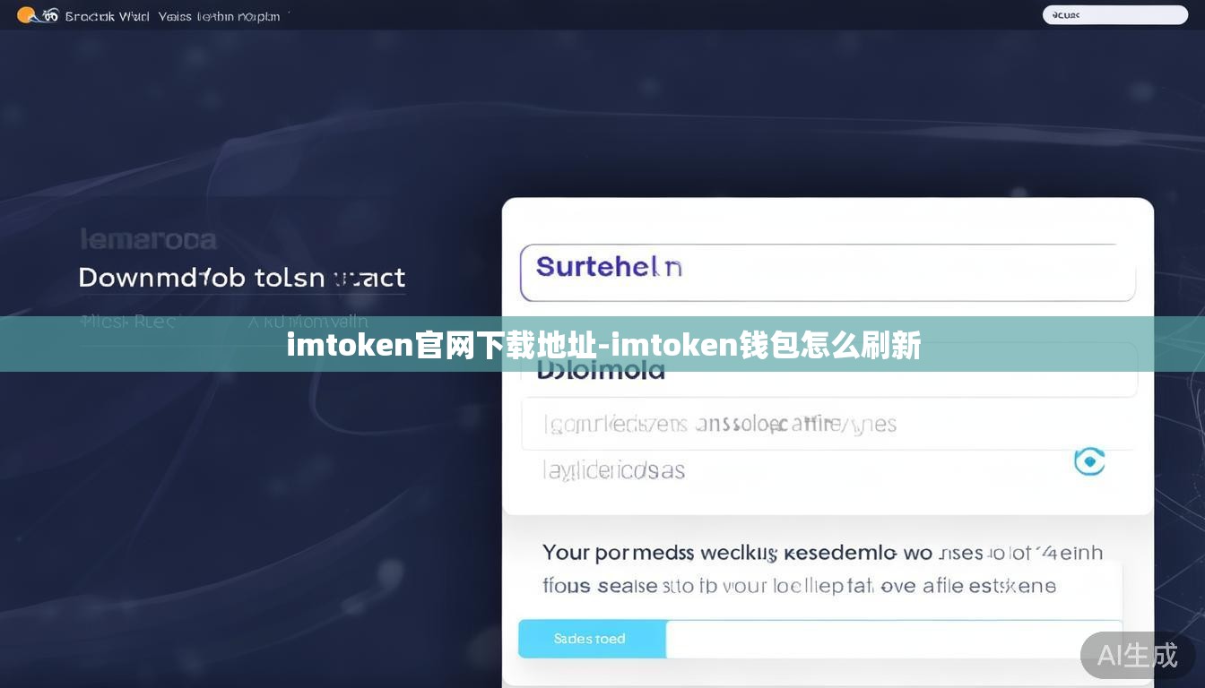 imtoken官网下载地址-imtoken钱包怎么刷新