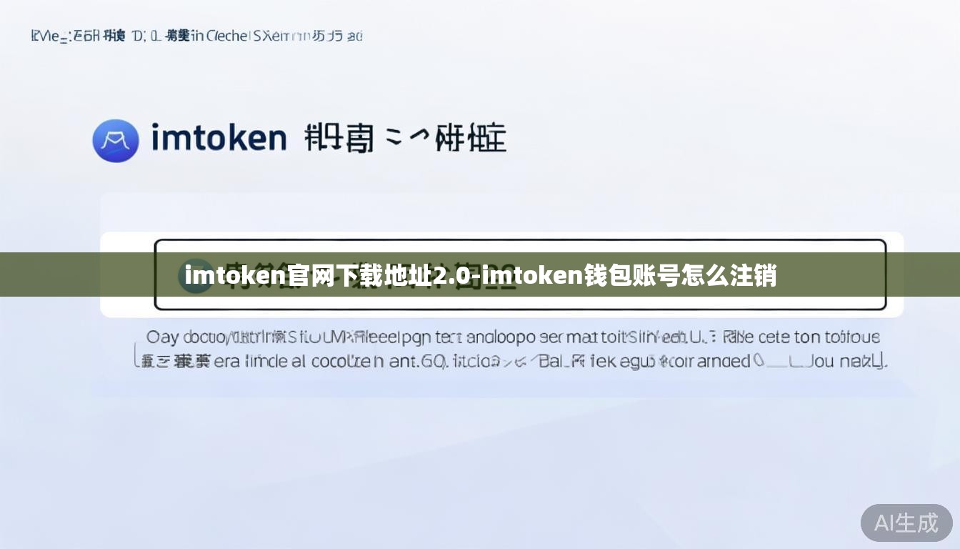 imtoken官网下载地址2.0-imtoken钱包账号怎么注销 imtoken官网下载地址2.0-imtoken钱包账号怎么注销