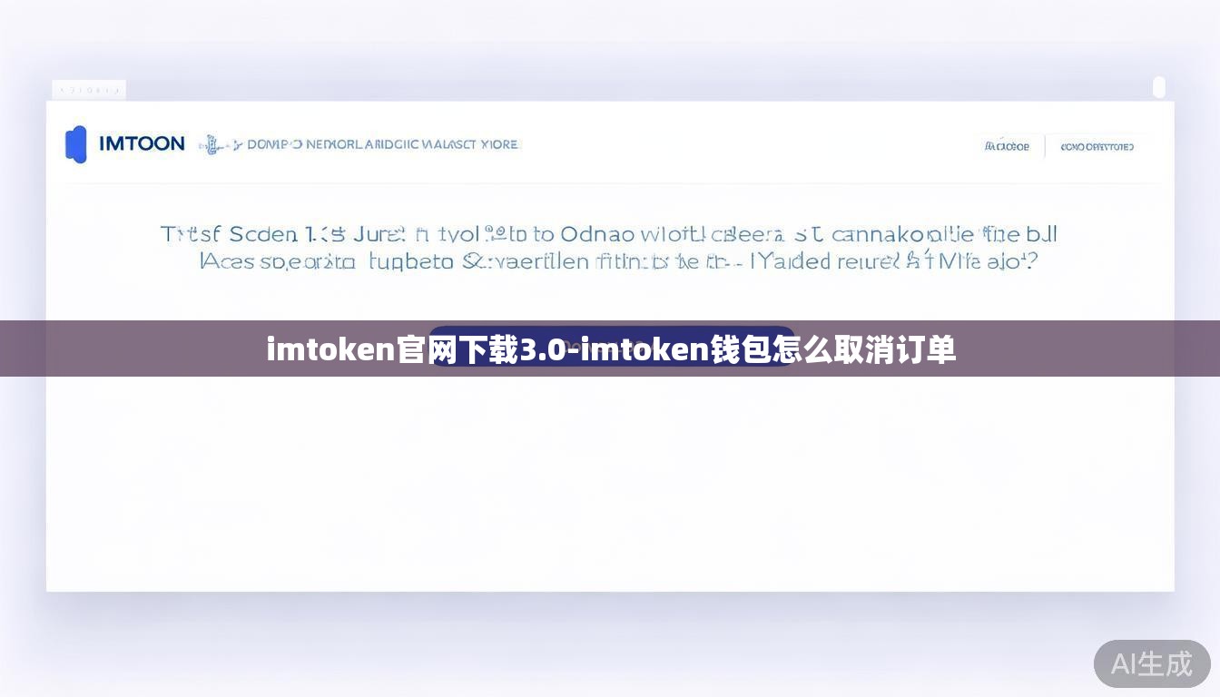 imtoken官网下载3.0-imtoken钱包怎么取消订单 imtoken官网下载3.0-imtoken钱包怎么取消订单