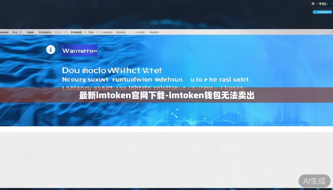 最新imtoken官网下载-imtoken钱包无法卖出
