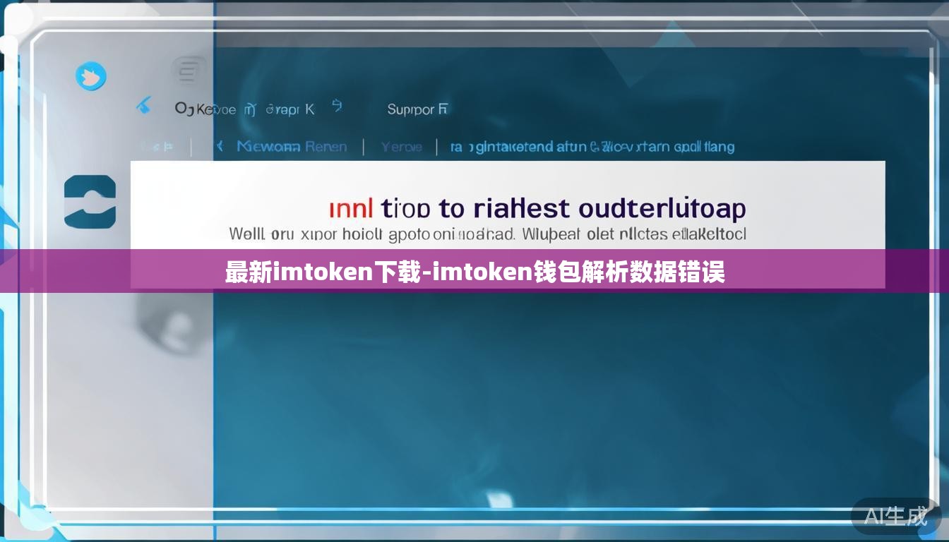 最新imtoken下载-imtoken钱包解析数据错误