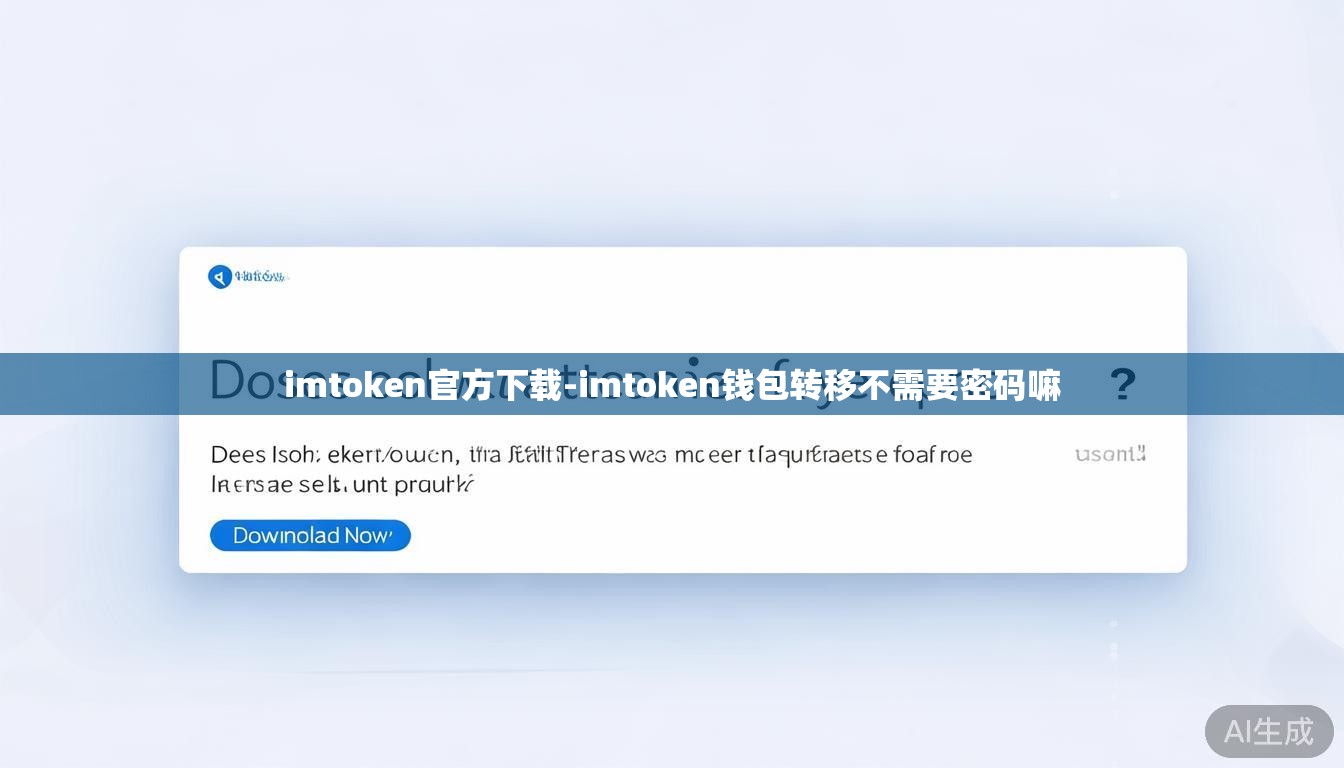 imtoken官方下载-imtoken钱包转移不需要密码嘛