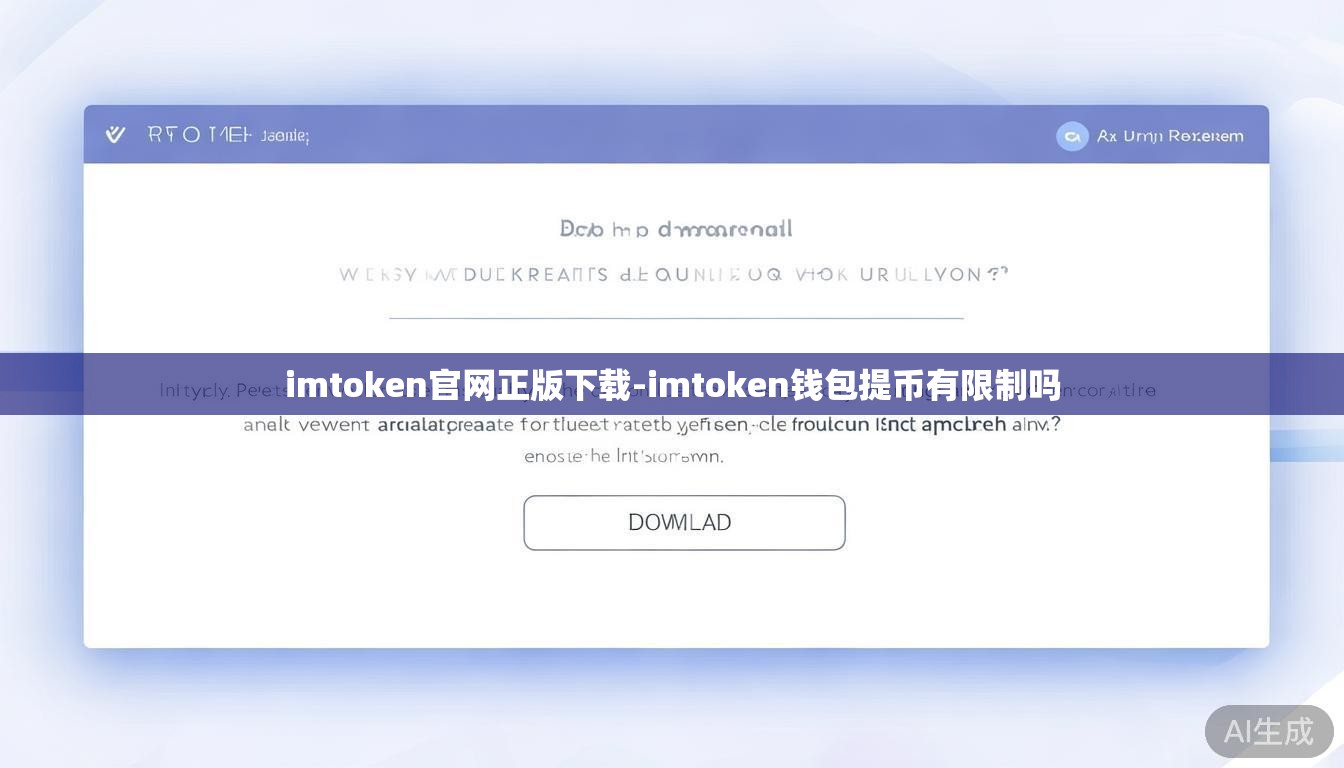 imtoken官网正版下载-imtoken钱包提币有限制吗