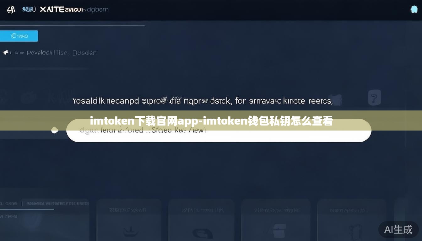 imtoken下载官网app-imtoken钱包私钥怎么查看 imtoken下载官网app-imtoken钱包私钥怎么查看