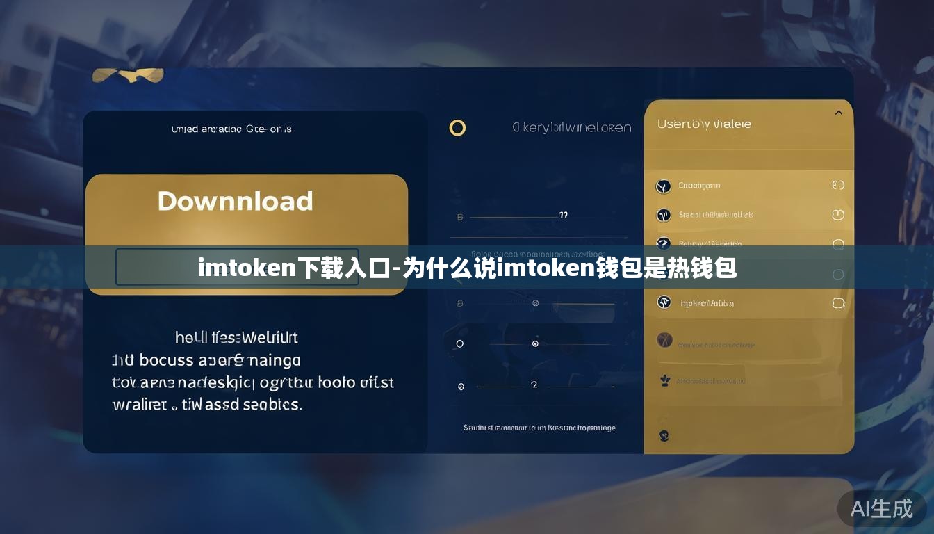 imtoken下载入口-为什么说imtoken钱包是热钱包 imtoken下载入口-为什么说imtoken钱包是热钱包