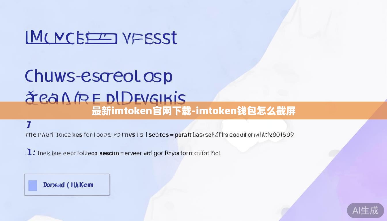最新imtoken官网下载-imtoken钱包怎么截屏