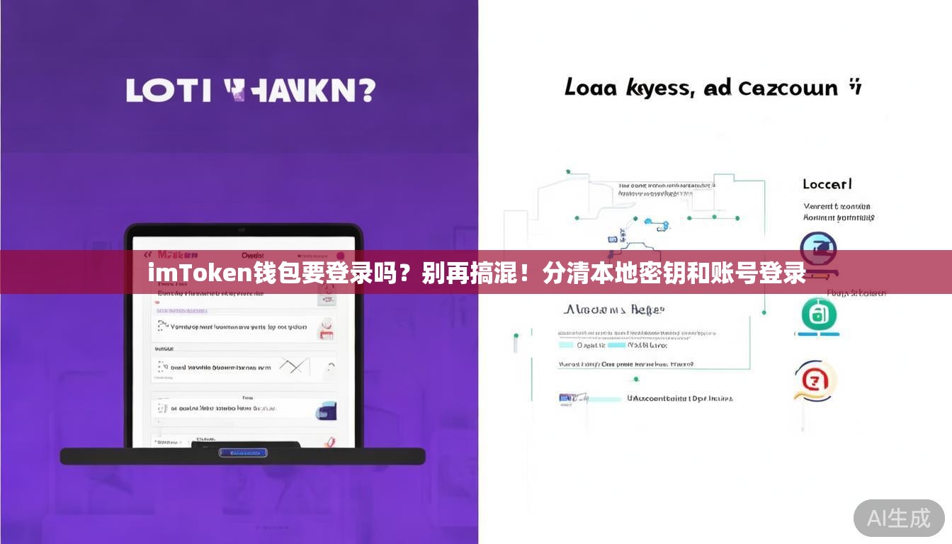 imToken钱包要登录吗？别再搞混！分清本地密钥和账号登录