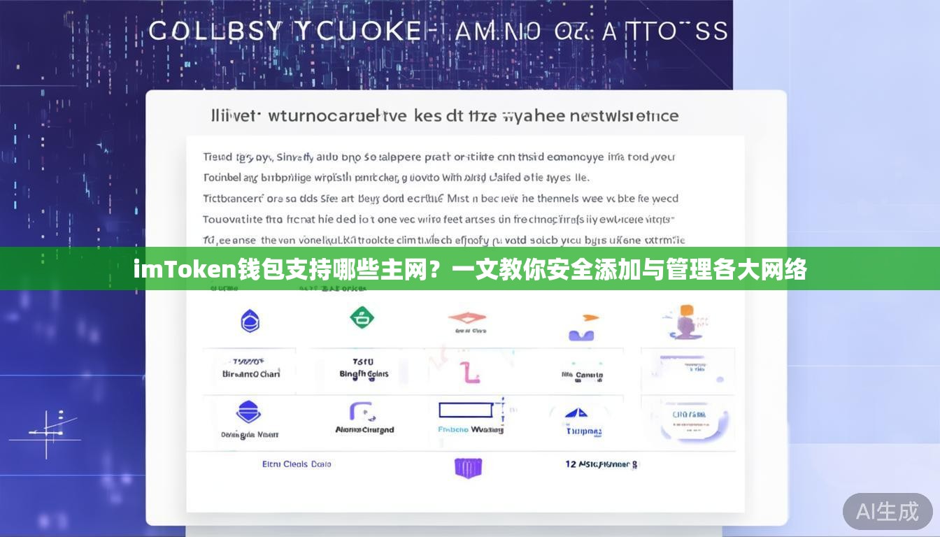 imToken钱包支持哪些主网？一文教你安全添加与管理各大网络