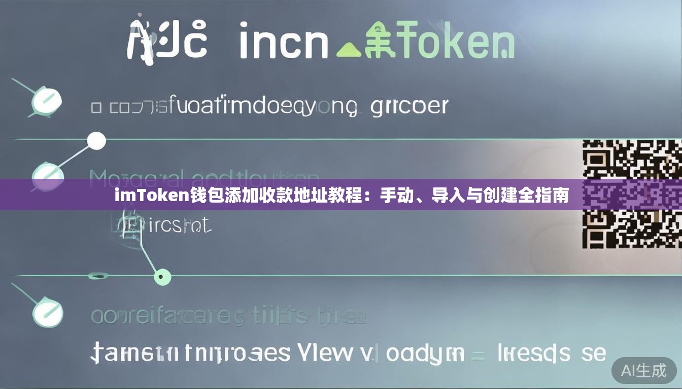 imToken钱包添加收款地址教程：手动、导入与创建全指南