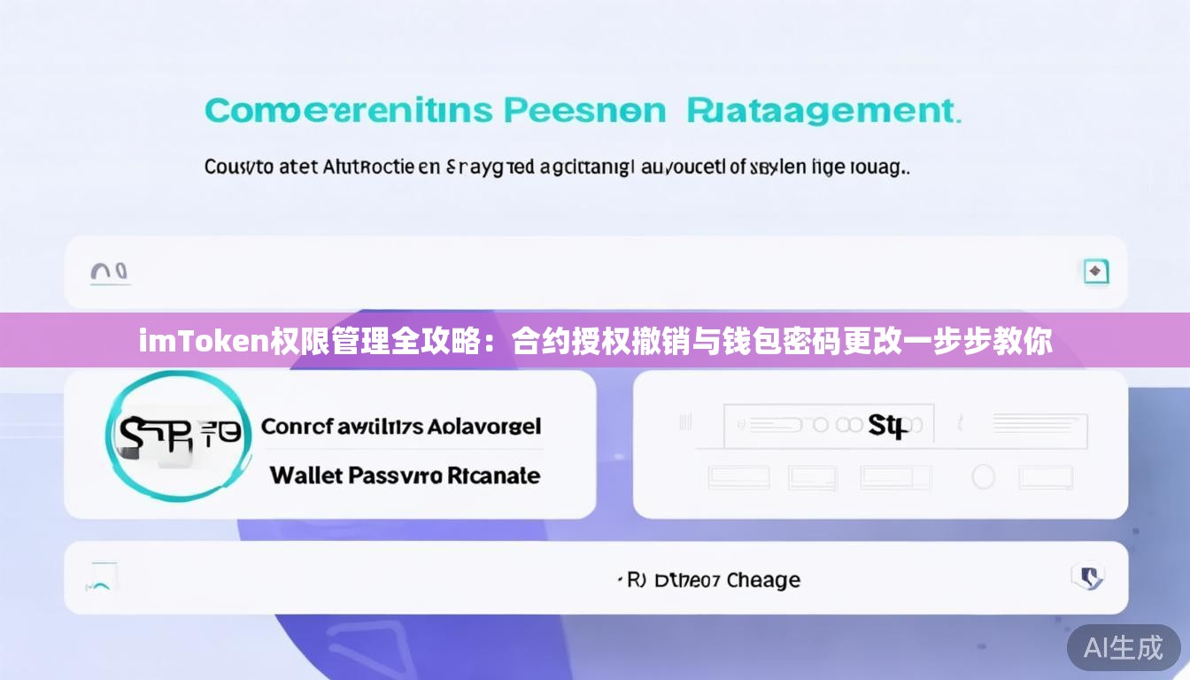imToken权限管理全攻略：合约授权撤销与钱包密码更改一步步教你
