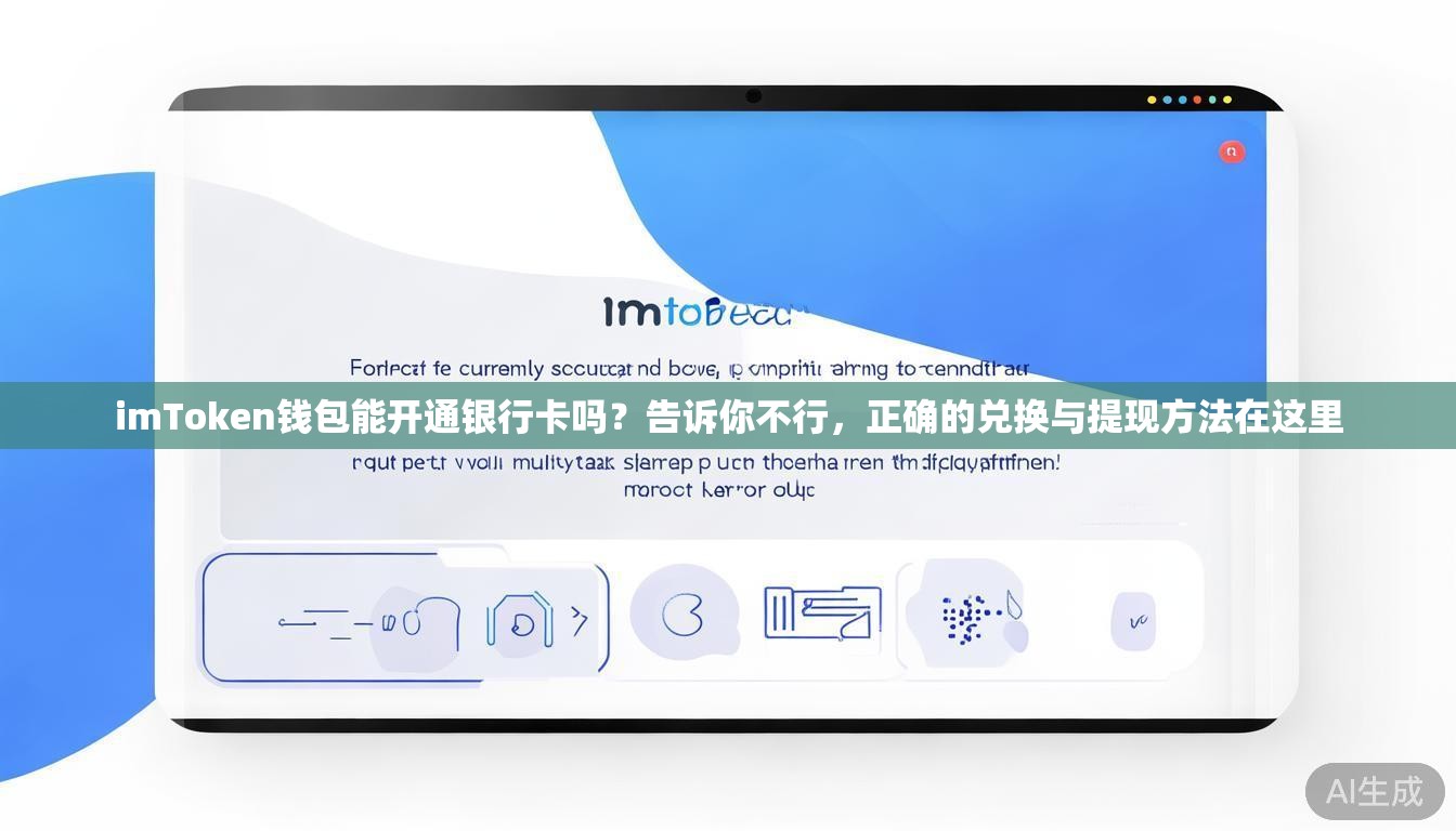 imToken钱包能开通银行卡吗?告诉你不行,正确的兑换与提现方法在这里 imToken钱包能开通银行卡吗?告诉你不行,正确的兑换与提现方法在这里