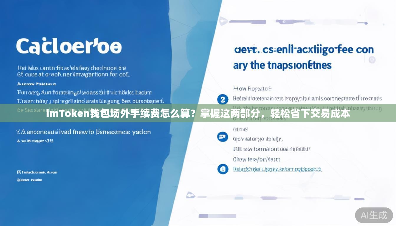 imToken钱包场外手续费怎么算？掌握这两部分，轻松省下交易成本