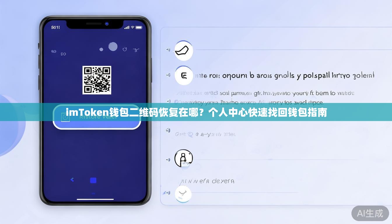 imToken钱包二维码恢复在哪？个人中心快速找回钱包指南