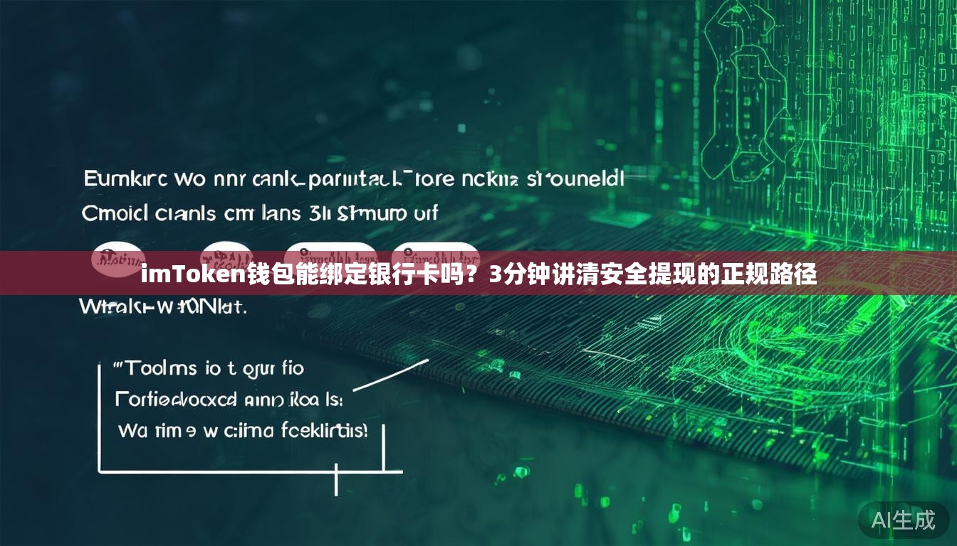 imToken钱包能绑定银行卡吗?3分钟讲清安全提现的正规路径 imToken钱包能绑定银行卡吗?3分钟讲清安全提现的正规路径