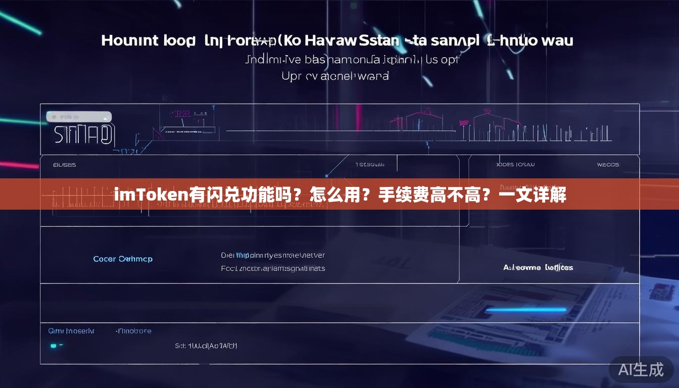 imToken有闪兑功能吗？怎么用？手续费高不高？一文详解