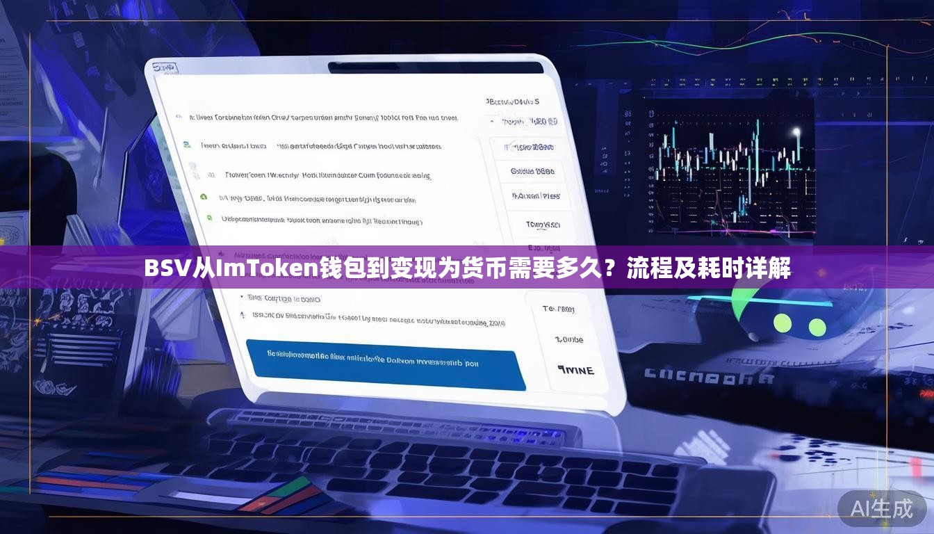 BSV从ImToken钱包到变现为货币需要多久？流程及耗时详解
