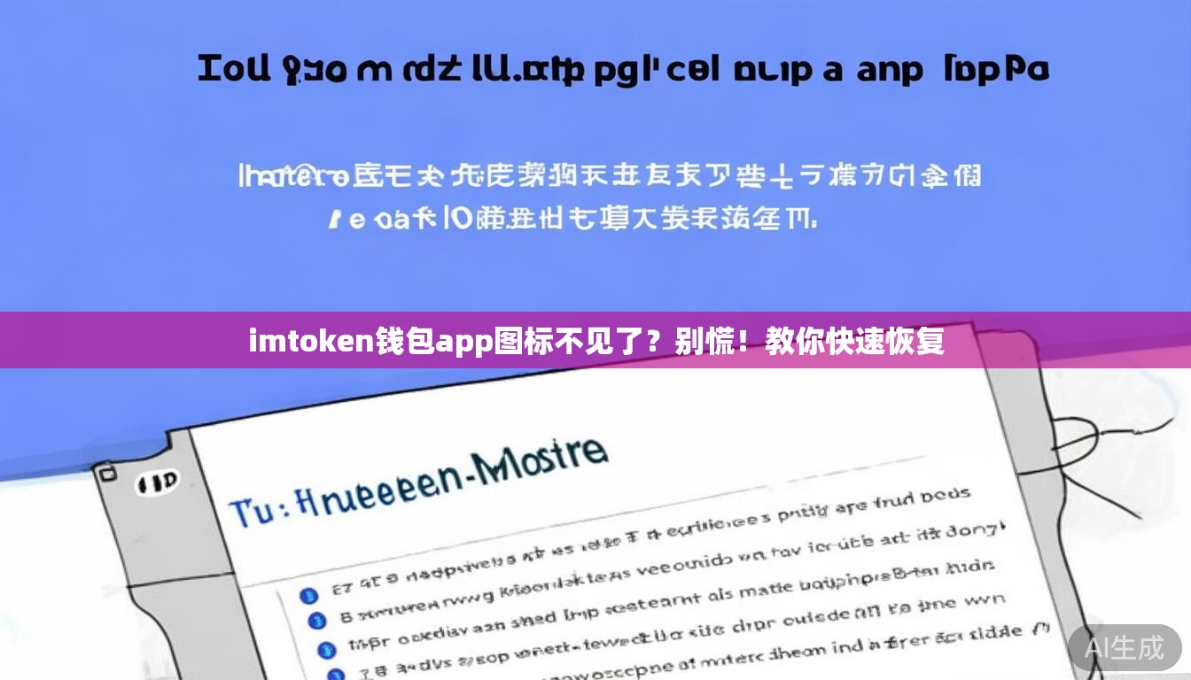imtoken钱包app图标不见了?别慌!教你快速恢复 imtoken钱包app图标不见了?别慌!教你快速恢复