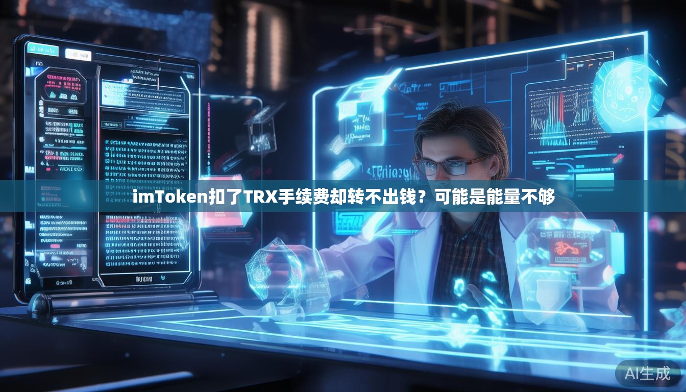 imToken扣了TRX手续费却转不出钱?可能是能量不够 imToken扣了TRX手续费却转不出钱?可能是能量不够