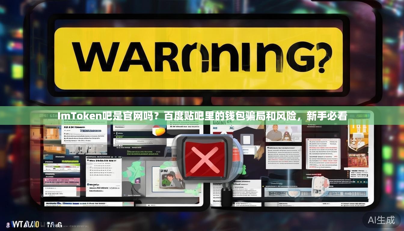 ImToken吧是官网吗？百度贴吧里的钱包骗局和风险，新手必看