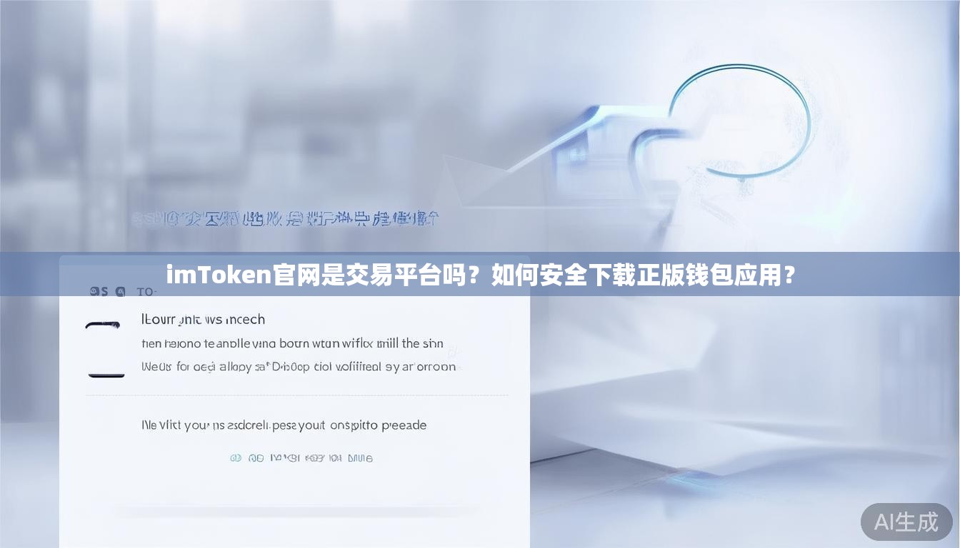 imToken官网是交易平台吗？如何安全下载正版钱包应用？
